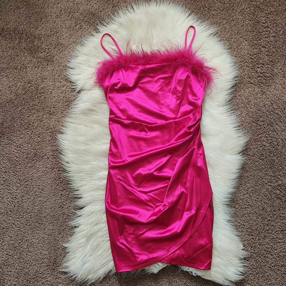 Honey and Rosie Hot Pink Dress